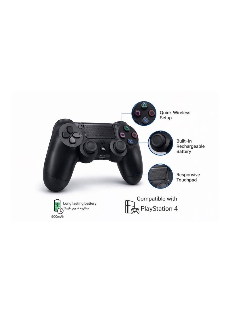 KAYAN TEAM5 FAB Kayan Wireless Controller for PlayStation 4 – Dual Vibration – Rechargeable - Image 4